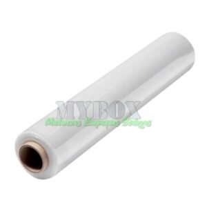 Rollo de plastico transparente vinipel Stretch film 45cm x 300 metros